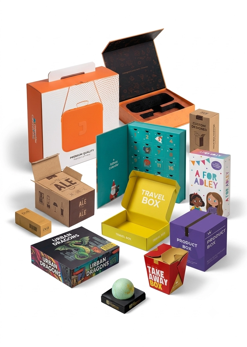 Premium packaging showcase